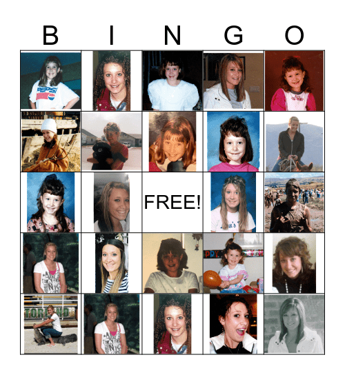 30 Years of Brinah Bingo Card