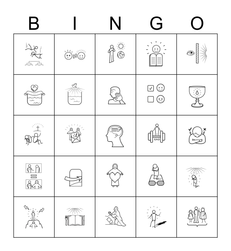 Book of Mormon Doctrinal Mastery Bingo Card