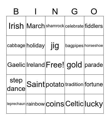 HubGo Bingo Card