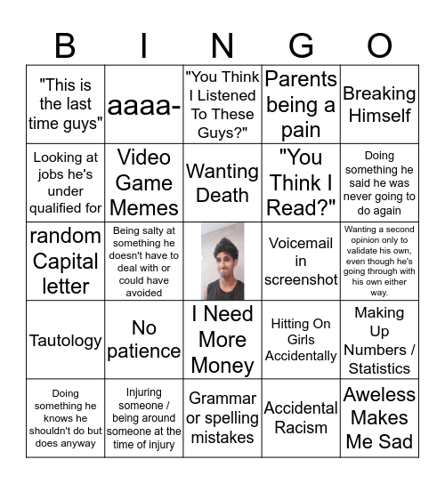 Adep Bingo Card