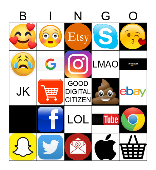 DIGITAL CITIZEN Bingo Card