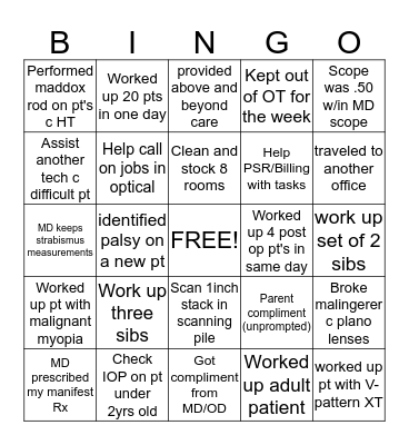 Tech Bingo is the Game-O Bingo Card