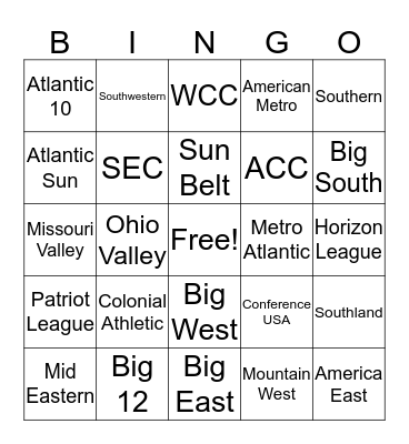 Coronavirus Cancellation Bingo Card