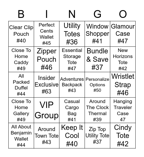 Spring 2020 Bingo Card