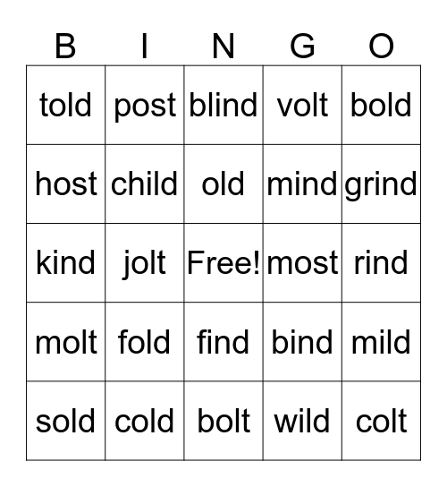Welded Sounds Exceptions Bingo Card