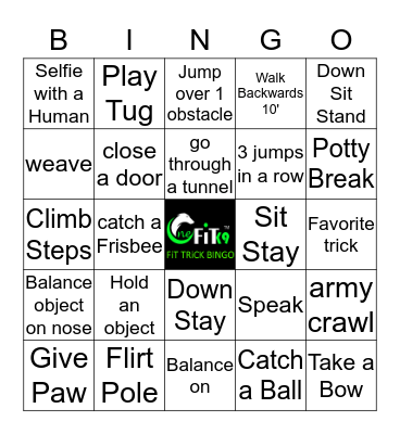 FiT TRiCK BINGO Card