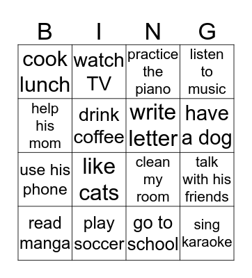Does Jim.........?  Bingo Card