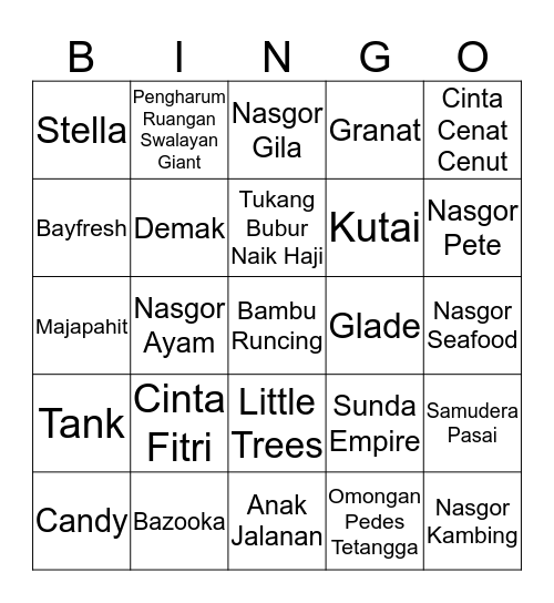JISOOAKh's Bingo Card