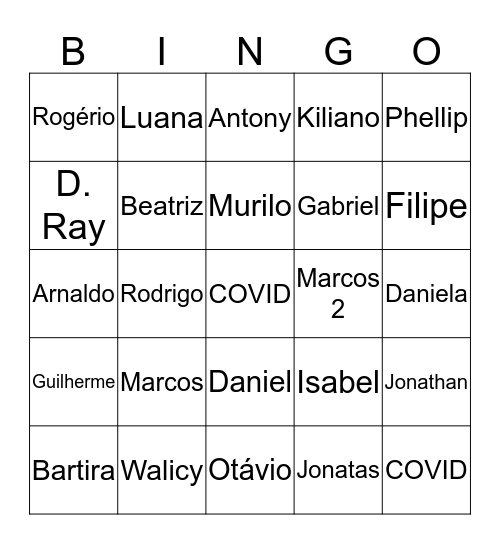 DEGRAU Bingo Card