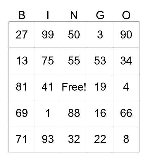 Paparazzi Sparkle Bingo Card