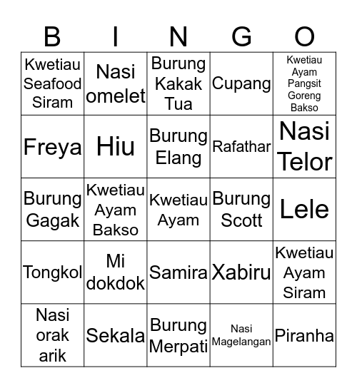 ❤️GYURIAKh❤️ Bingo Card