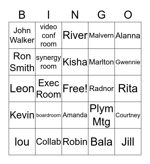 AEC \ Bingo Card