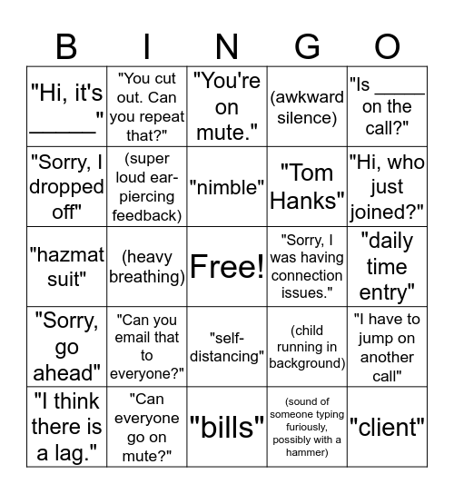 IP NY BINGO Card