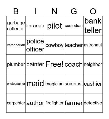 who Bingo Card