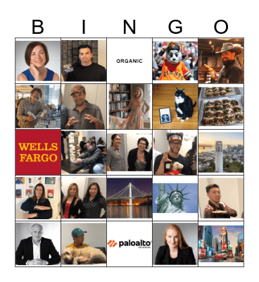 RAPP/Organic Bingo Card