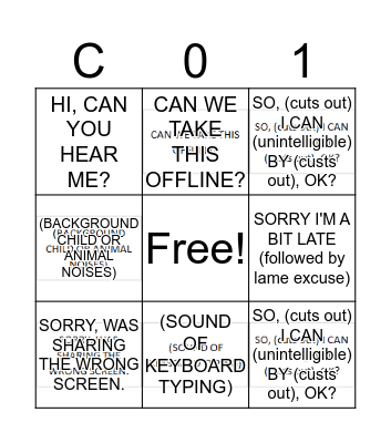 Conf_1 Bingo Card