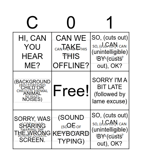 Conf_1 Bingo Card