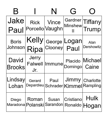 Covid Bingo (Talia) Bingo Card