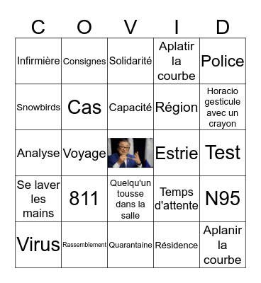 Le Bingo des Trottier! Bingo Card
