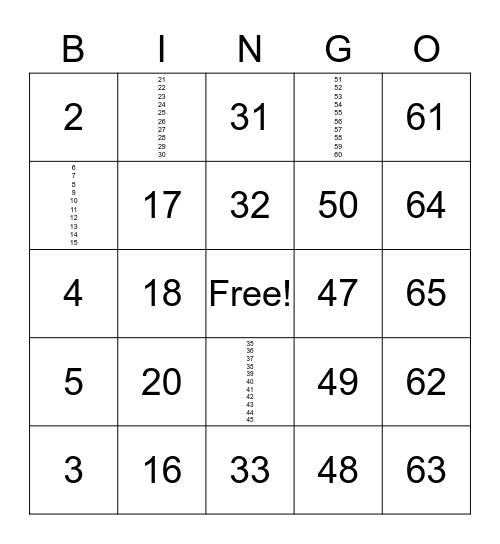 Color Street BINGO Card