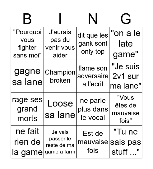 P0rto Bingo Card