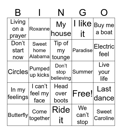 Quarantine Bingo Card