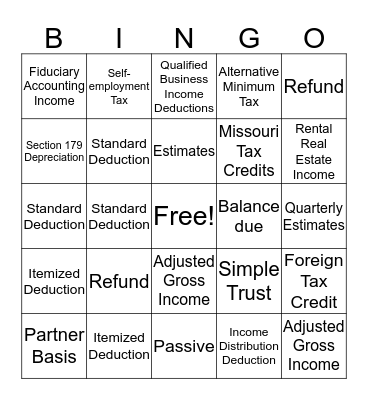 Quarantine Bingo Card