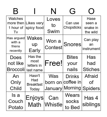 Premier Estates Bingo Card