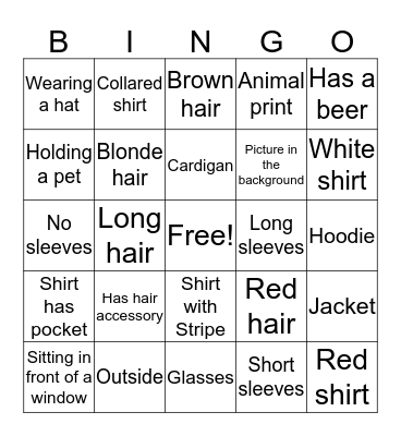 Mylo Bingo Card