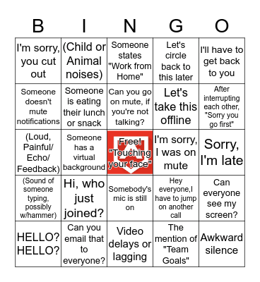 Lambda People Team  Bingo Card