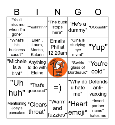 Little Caesar Bingo Card