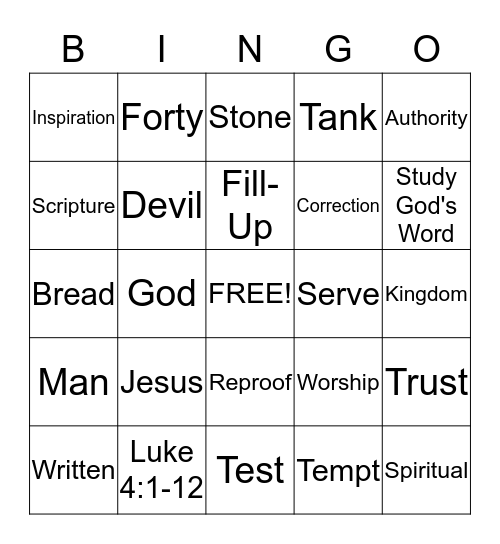 The Amazing Road Trip Bingo Card