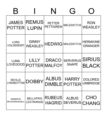 ARIA JIN Bingo Card