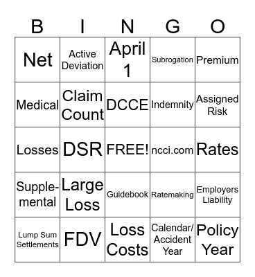Basics of Financial Data Reporting Bingo Card