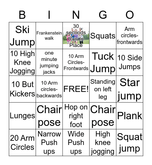 Montessori BINGO  Bingo Card