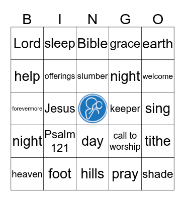 Sunday, March 29th sermon bingo Card