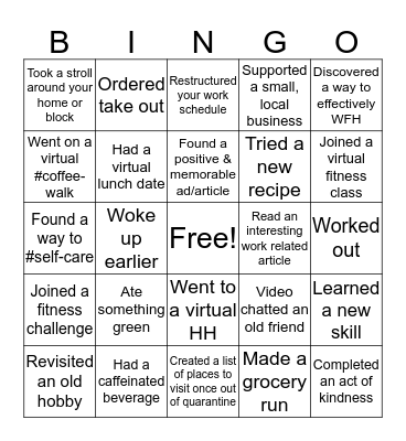 Bingo Time @ Everlane! Bingo Card