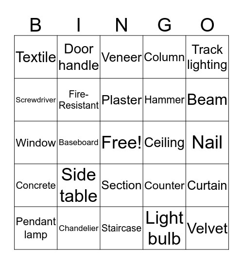 Design Bingo Card