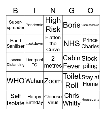 CAMPBELL SUNDAY BINGO Card