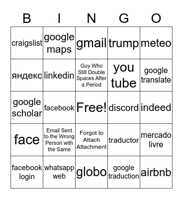 Office Email Bingo Card - onet yt roblox