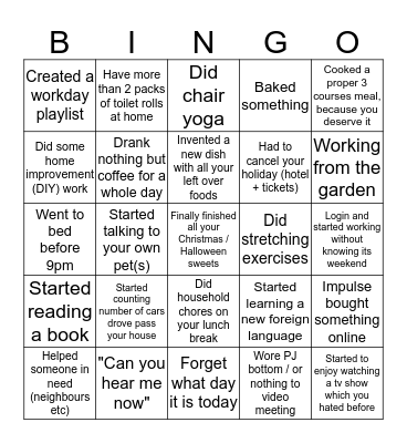 Carmen Sandiego Bingo Card