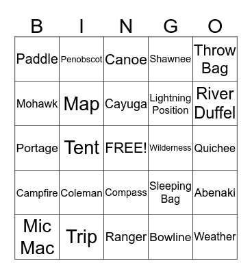 Wavus Bingo Card