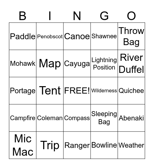 Wavus Bingo Card