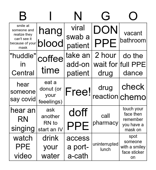 Yawkey 8 BINGO Card