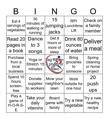 #WhatYouCan Bingo Card