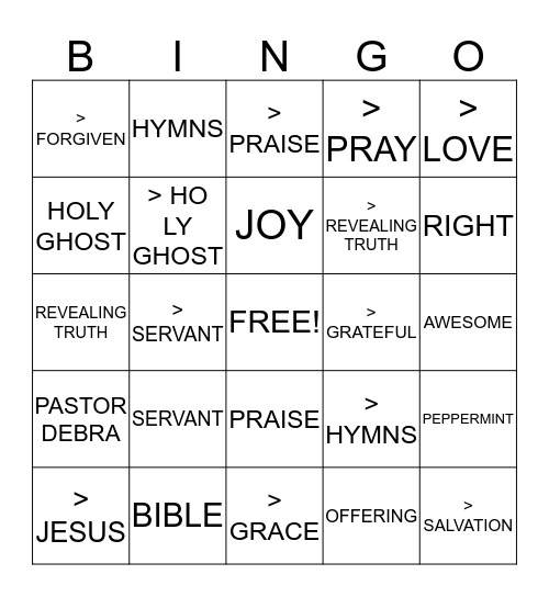 Super Seniors  Bingo Card