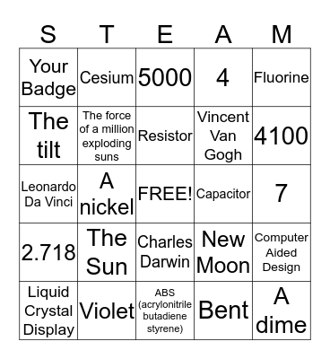 IPT 6 Lunch and Learn  Bingo Card