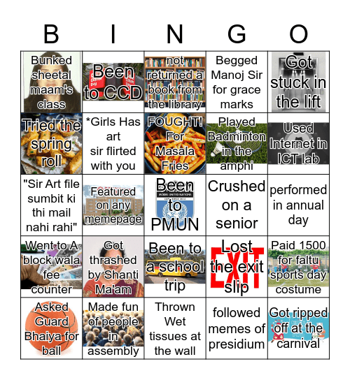 ORIGINAL PRESIDIUM GGN BINGO (PART 1) Bingo Card