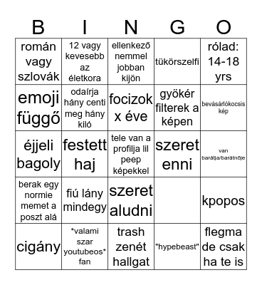 IBFF Bingó Bingo Card