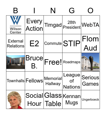 Wilson Bingo Card